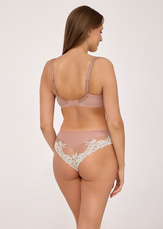 Podprsenka Ava 2192 Tiger Semi Soft - polovystužená, zvierací motív, ideálna podpora