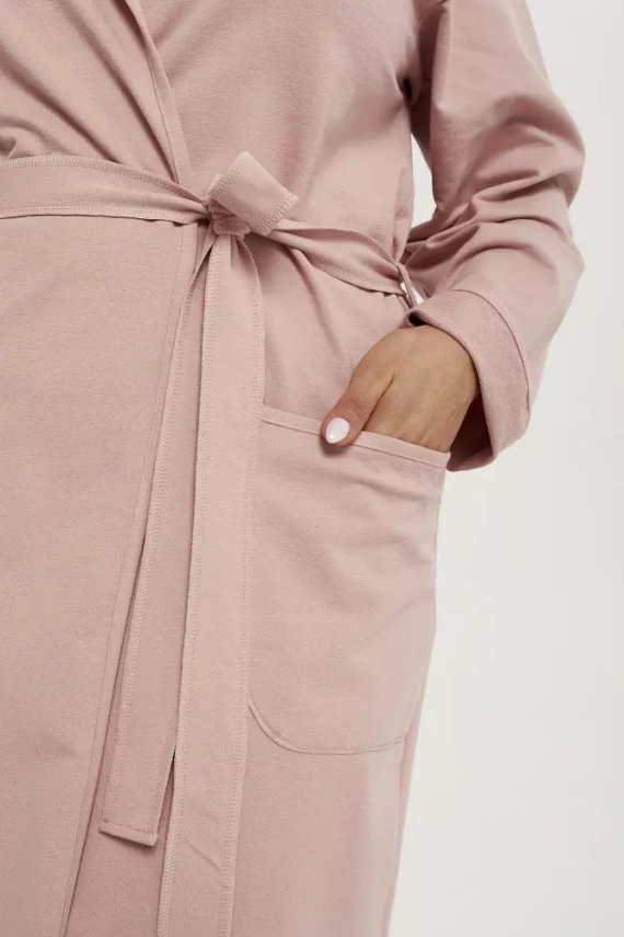 Karina Dámsky župan Italian Fashion - púdrovo ružový