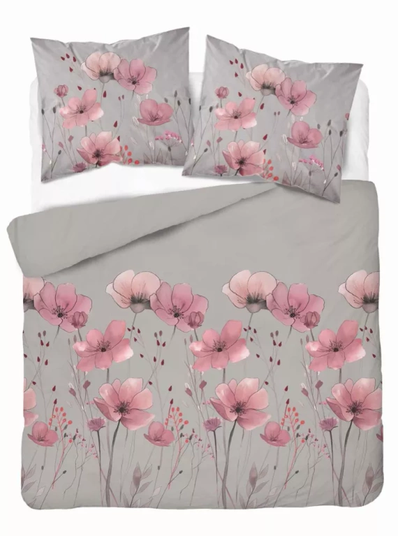 5493 B Detexpol Satin Stories sivá | 100% bavlna, saténová väzba, zips, darčeková krabička