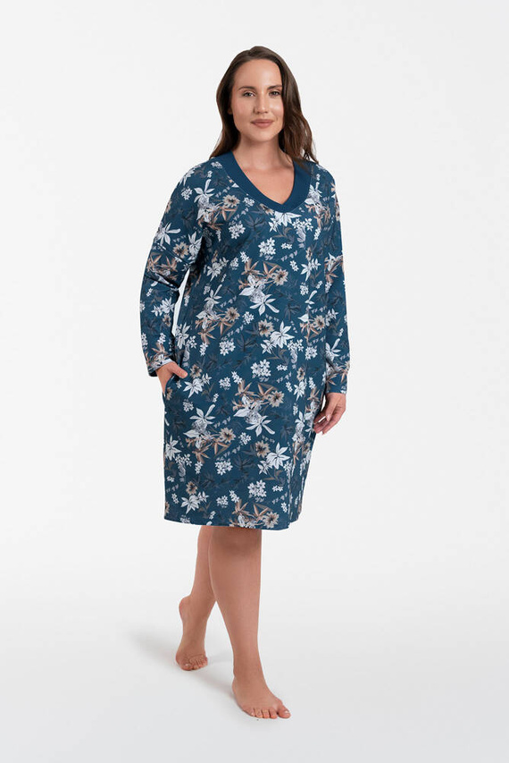 Nikjana dámska tunika s dlhým rukávom Italian Fashion - potlač