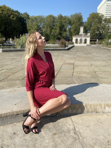 871 Visa Dámsky župan Forex - bordový