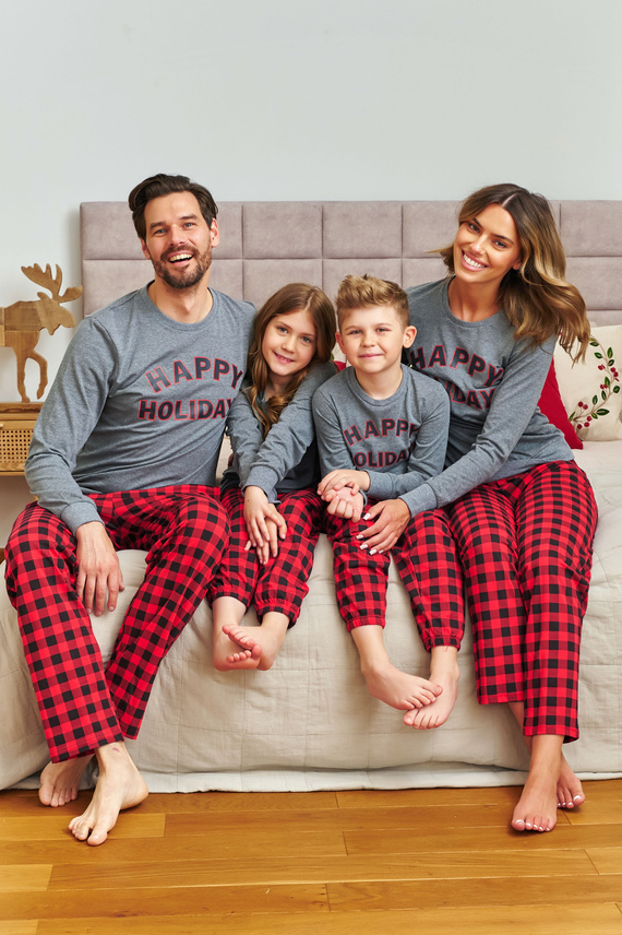 Dámske pyžamo 7343 Dark Grey Doctor Nap - 100% bavlna