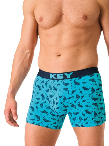 Pánske boxerky MXH 941 Key z bavlny – pohodlné, elastické, v darčekovej krabičke