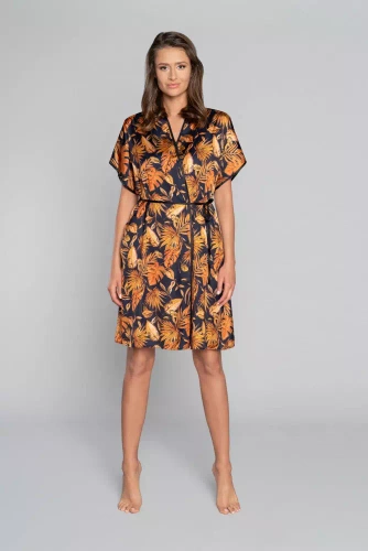Monstera Dámsky župan Italian Fashion - potlač