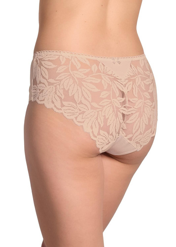 Dámske nohavičky Gabidar 222 bavlna čipka vyšší strih