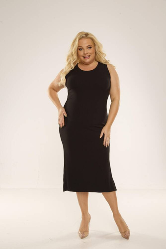 707 Freya Dámske šaty De Lafense - čierne