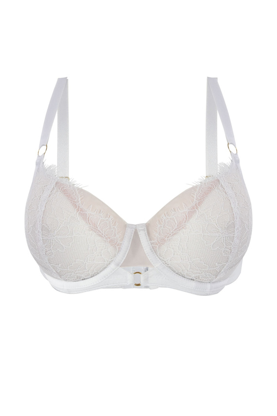 Mediolano Pure Soft Side Support 19260 biely soft podprsenka s čipkou