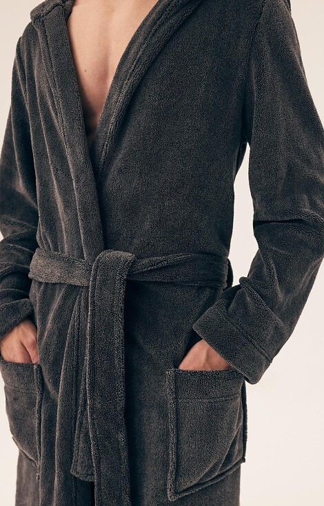 43012 Pánsky župan s kapucňou Mild Henderson - teplý a mäkký