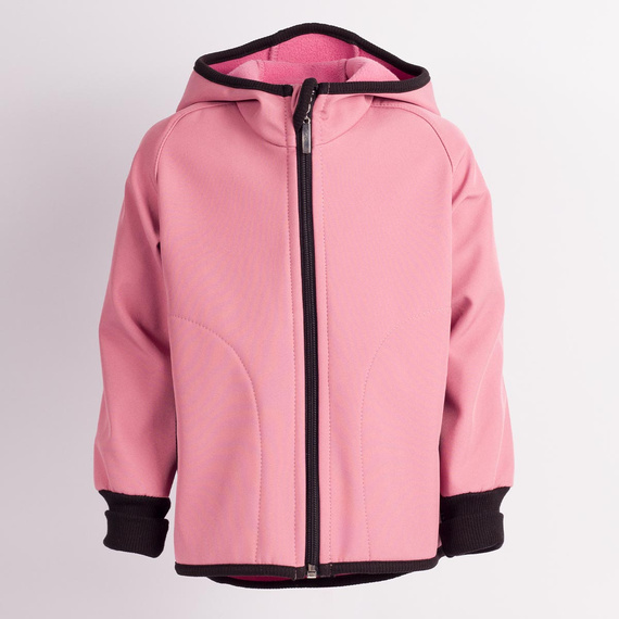 229001 Nicol Softshellová dievčenská bunda s kapucňou, fleece, reflexná