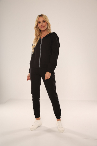 619 New York Forex dámska tepláková súprava - čierna