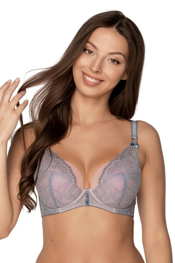 BS 1168 Azzurra vystužená podprsenka Gaia- modrá