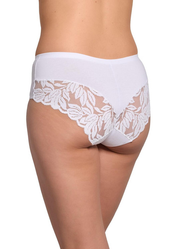 Dámske nohavičky Gabidar 215 bavlna čipka vyšší strih