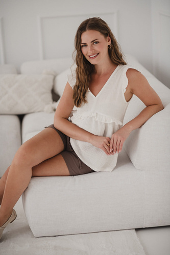 Mliečna blúzka pre tehotné a dojčiace ženy - pohodlie a štýl Milk&Love cream