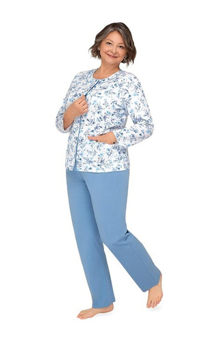 202 Maria III Martel dámske pyžamo - 29 tmavomodré