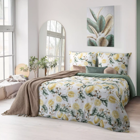 Eurofirany SPRING 91 obliečky 100% bavlnený satén Oeko-Tex