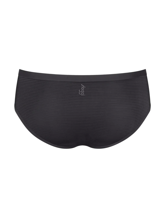 Nohavičky sloggi ZERO Feel Air Hipster bezšvové black