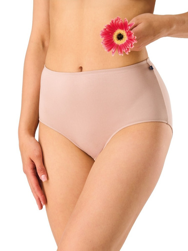 Dámske nohavičky Key LPF 006 beige - bambusové, elegantné, v krabici