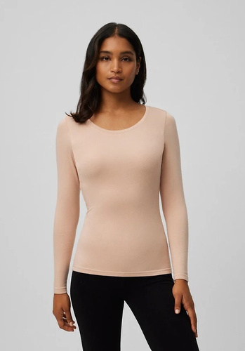 Dámske termo tričko Ysabel Mora 70017 nude- mäkké, priedušné, hypoalergénne, s dlhým rukávom