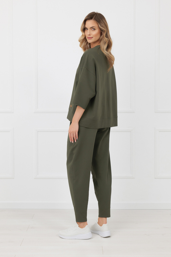 Nohavice Kaori Italian Fashion 220 g/m² bavlna elastan