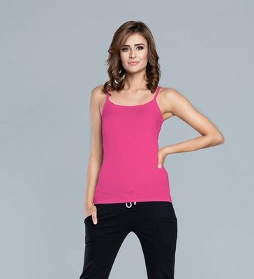 Dámska košeľa Ibiza s úzkymi ramienkami Italian Fashion- pink