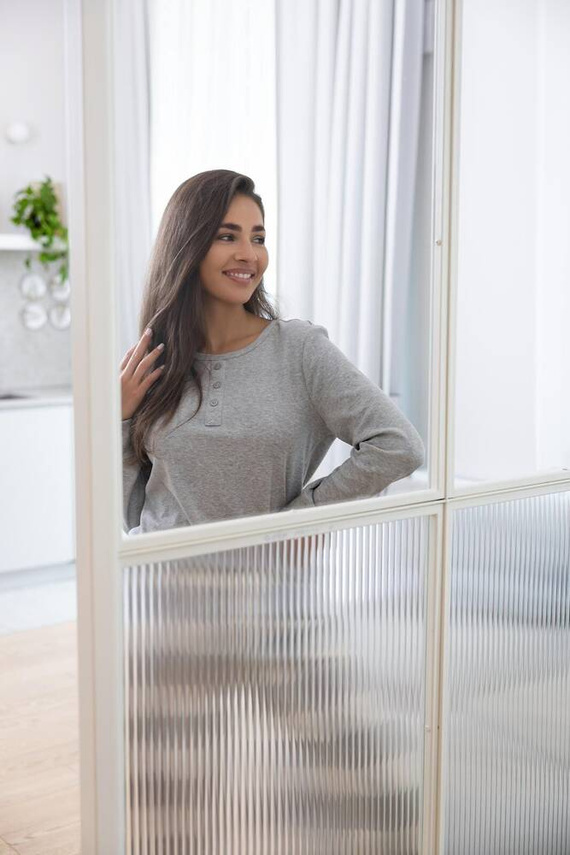 Sensis Vesper Dámske pyžamo - sivo-krémové