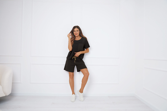 Dámsky set Bono Italian Fashion - čierny