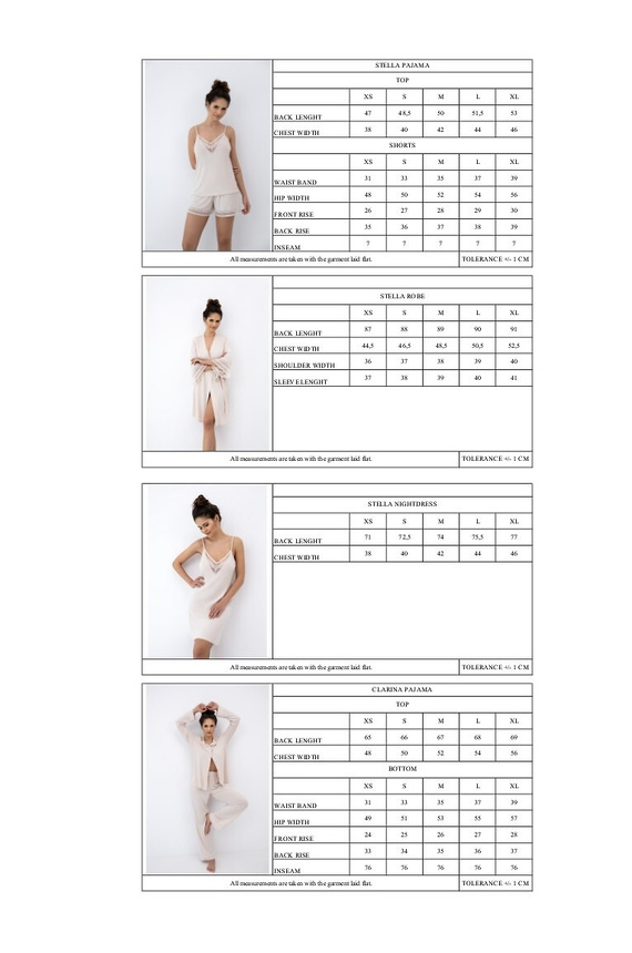 Dámske pyžamo Sensis Stella béžové – letné modalové pyžamo s čipkou