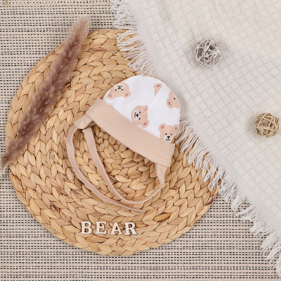 ABK-0048 Detská súprava Sweet Bears z organickej bavlny Nini