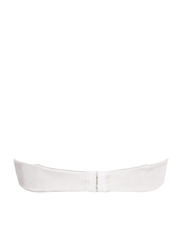 1580 Push-up podprsenka Fantastic - bandeau, mikrovlákno Sielei white