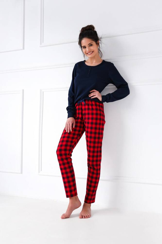 Dámske pyžamo Bonnie Sensis - tmavomodré