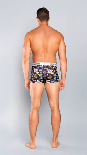 Boom Pánske boxerky Italian Fashion - tmavomodré
