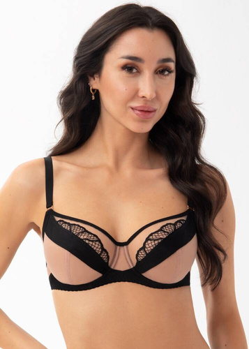 Gorsenia K 921 Davika Soft čierna podprsenka