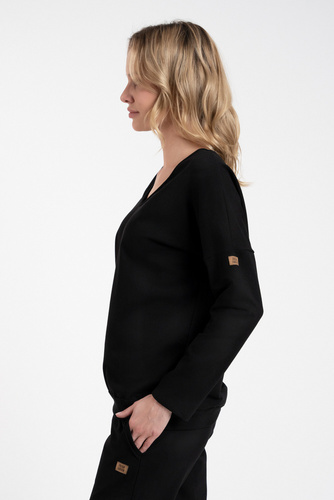 Karina Dámska mikina Fashion - čierna