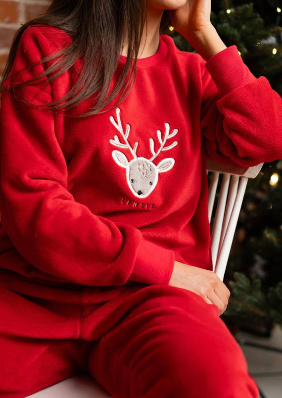 Sensis Harriet Dámske pyžamo - červené