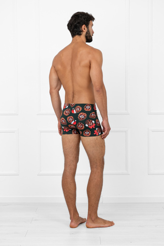Cono Pánske boxerky Talianska móda - bavlna, elastan, vianočný vzor