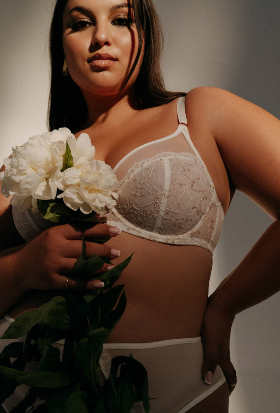 1396 Lily Soft Ava podprsenka ecru