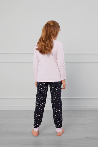Dievčenské pyžamo Libra Italian Fashion - ružové/potlač