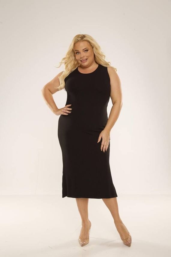 707 Freya Dámske šaty De Lafense - čierne