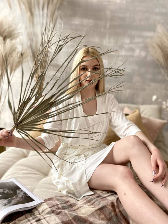 871 / 529 Visa Dámsky župan Forex - Ecru