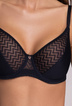 Mäkká podprsenka čierna