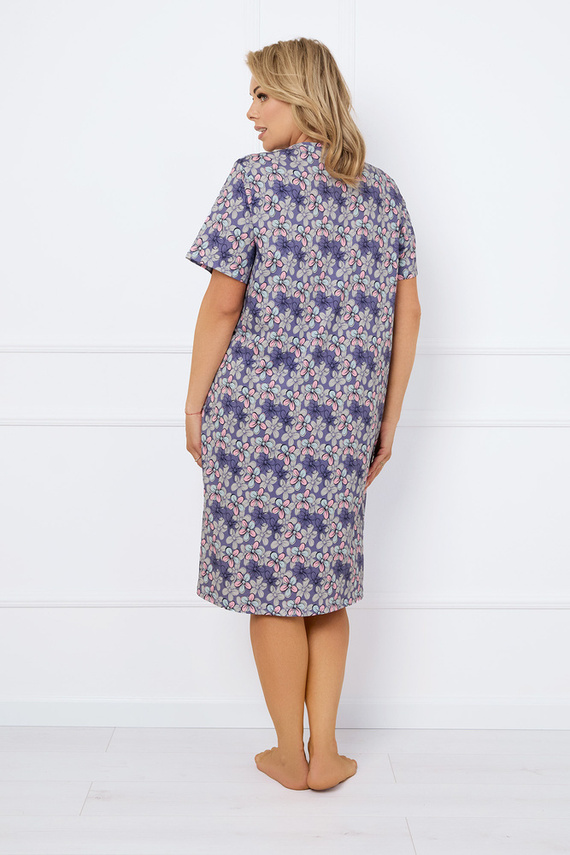 Nočná košeľa Bonaria, krátky rukáv Talianska móda - potlač