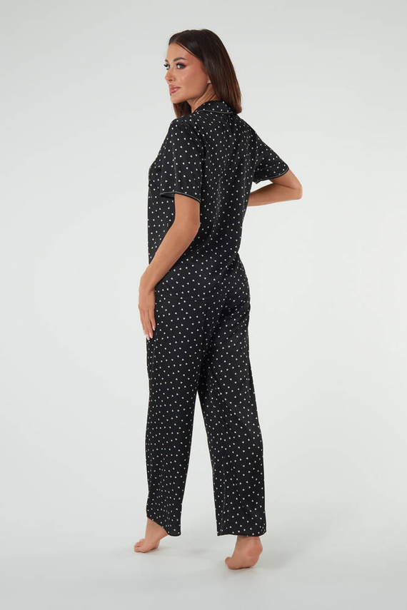 Ria Dámske pyžamo s krátkym rukávom a dlhými nohavicami Italian Fashion - potlač