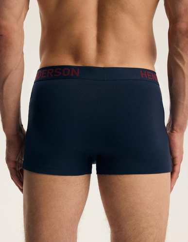 Pánske boxerky Henderson 46101 Fawn 2-pak bavlnené so širokou gumou a logom