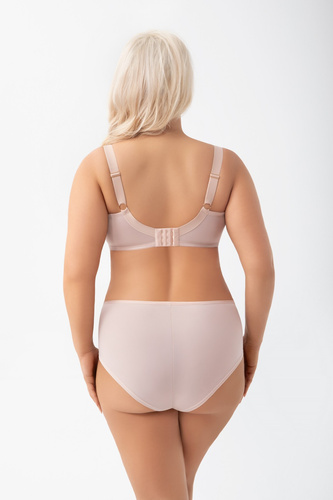 K 937 Evia Soft bra Gorsenia beige - mäkká podprsenka s výšivkou pre veľké poprsie