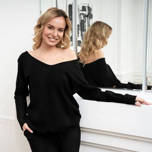 Karina Dámska mikina Fashion - čierna