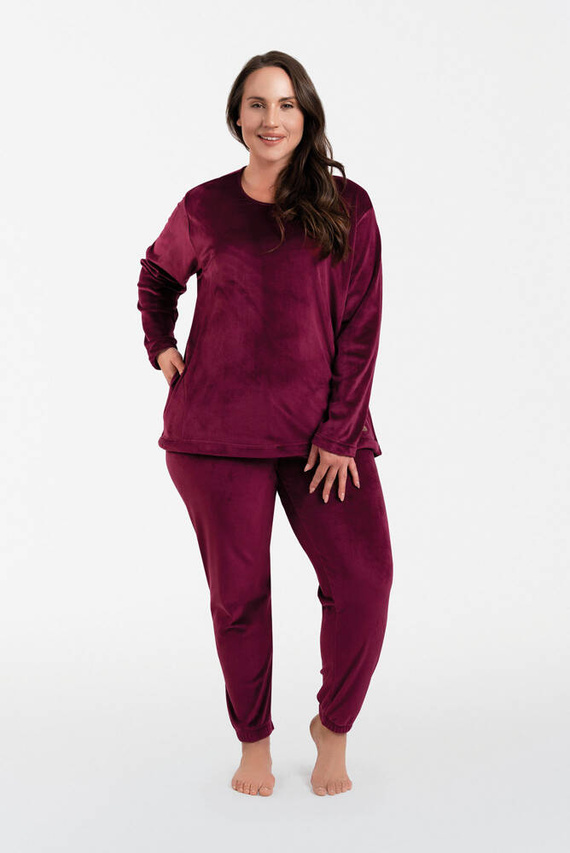 Akara Dámsky set Italian Fashion - bordová