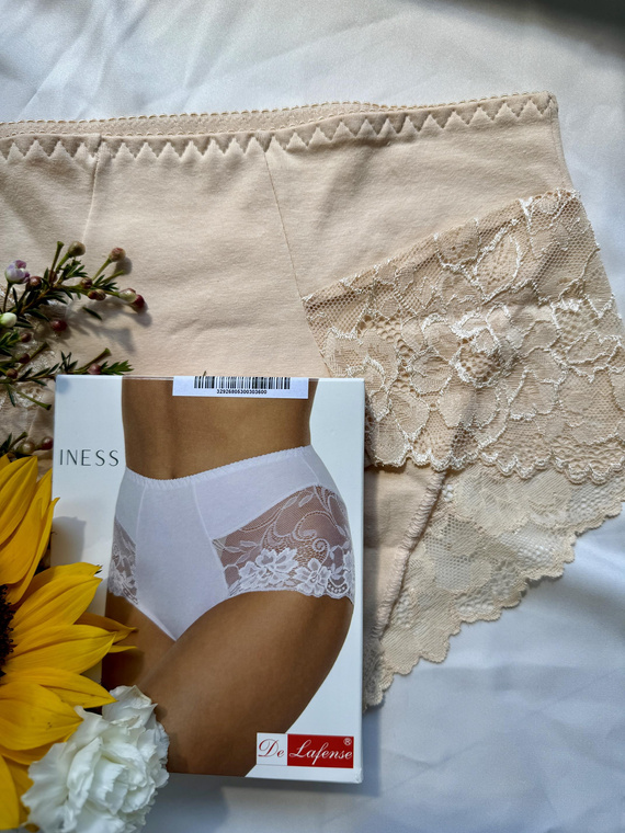 530 Iness Vysoké nohavičky De lafense - béžové