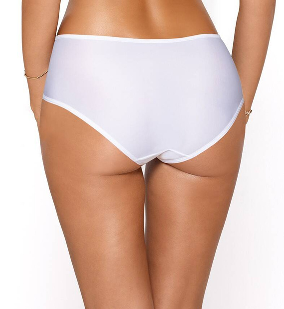 Cynthia Dámske nohavičky Paripari s vysokým pásom - biele