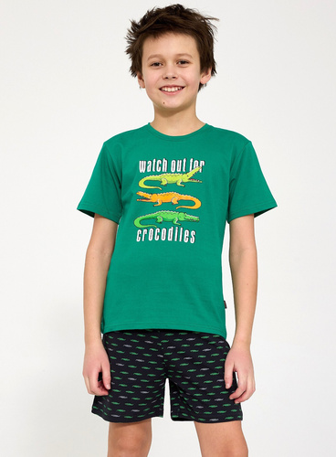 Chlapčenské pyžamo Cornette Young Boy 790/125 Crocodiles, 100% bavlna