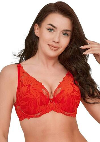BS 1225 Sophia Push up podprsenka Gaia - červená